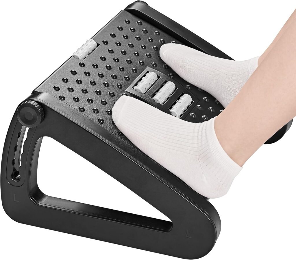 Ergonomische verstelbare voetensteun voor bureau en werkplek