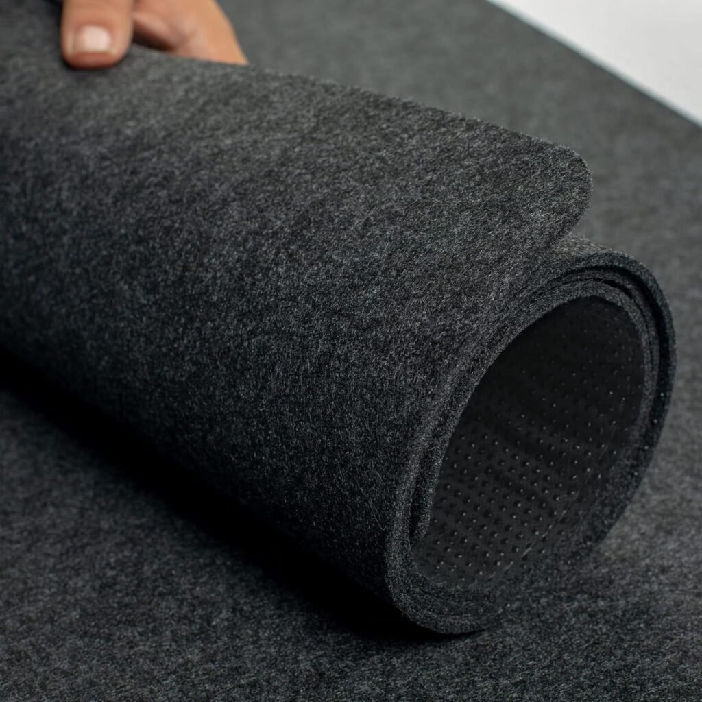 Bureauonderlegger 90 x 40 cm - Bureaupad voor Toetsenbord - Lichtgrijs Synthetisch Materiaal - Antislip Onderkant