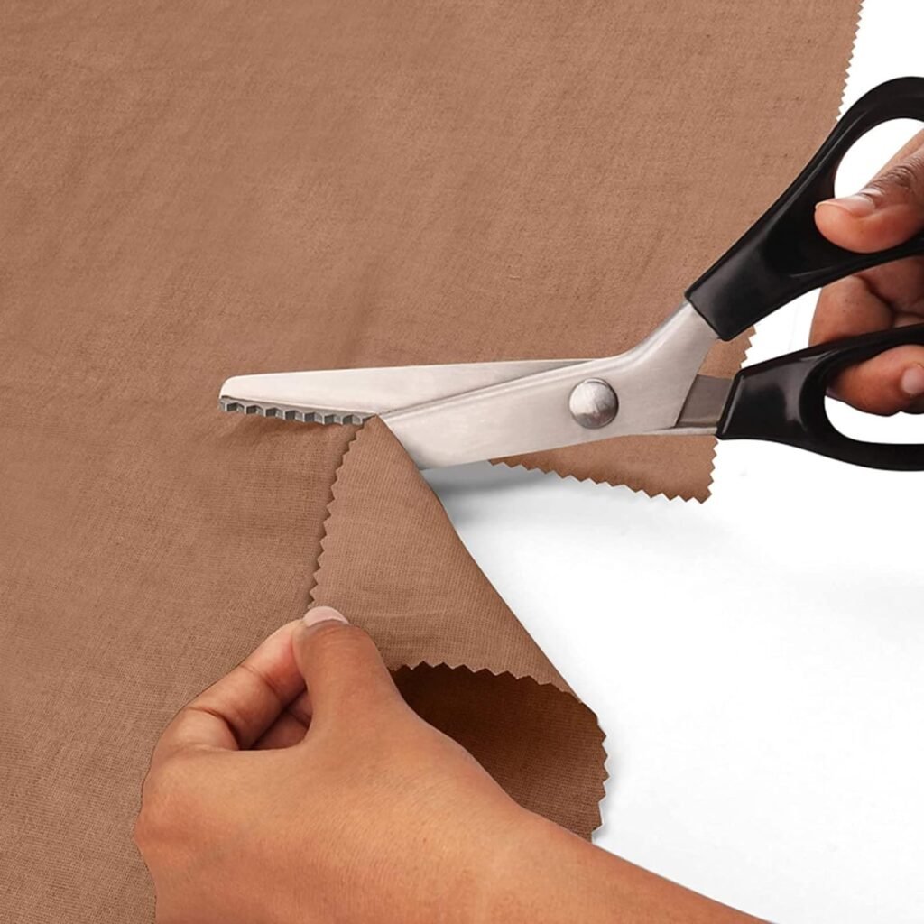 Kartelschaar met comfortgrepen voor nauwkeurig knipwerk, geschikt voor hobby en kleermakerij