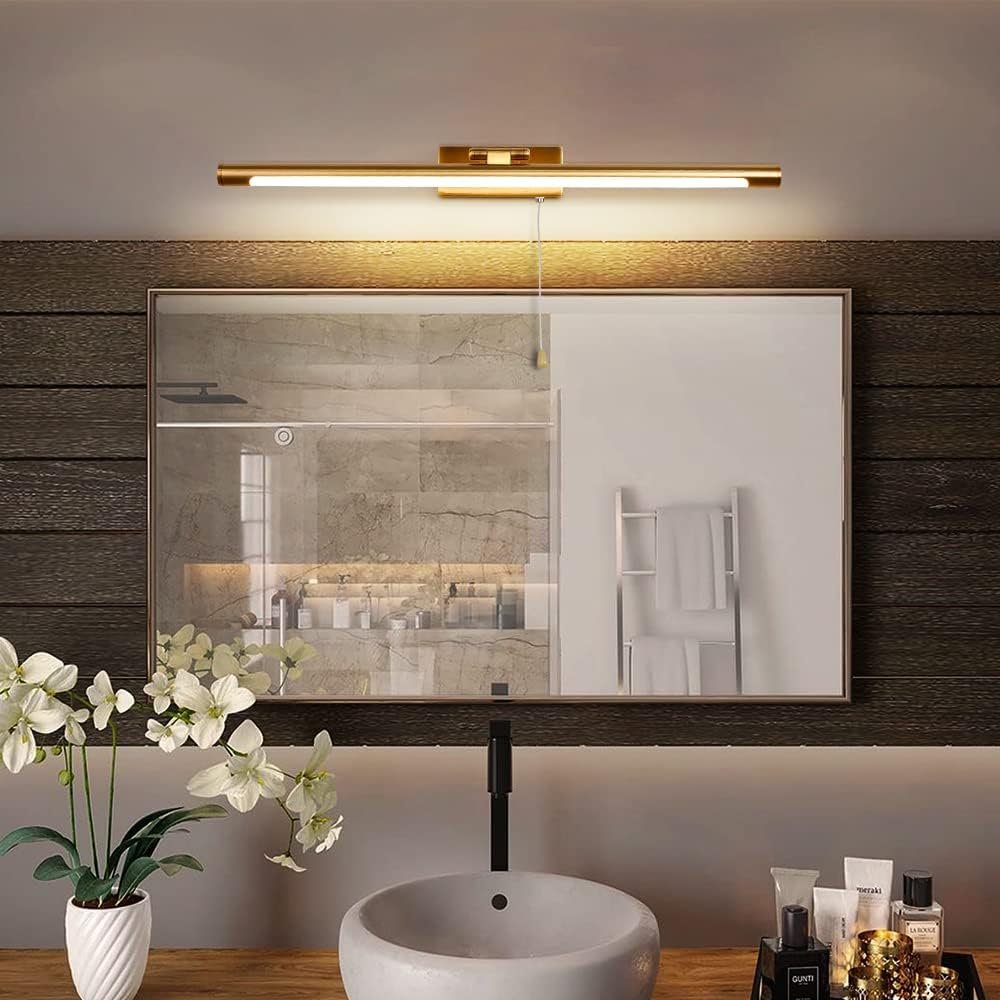 LED wandlamp voor badkamerspiegel met instelbare kleurtemperatuur en waterdicht design