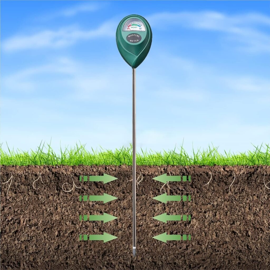Bodemvochtigheidsmeter voor kamerplanten met waterindicator en indicatorsensor