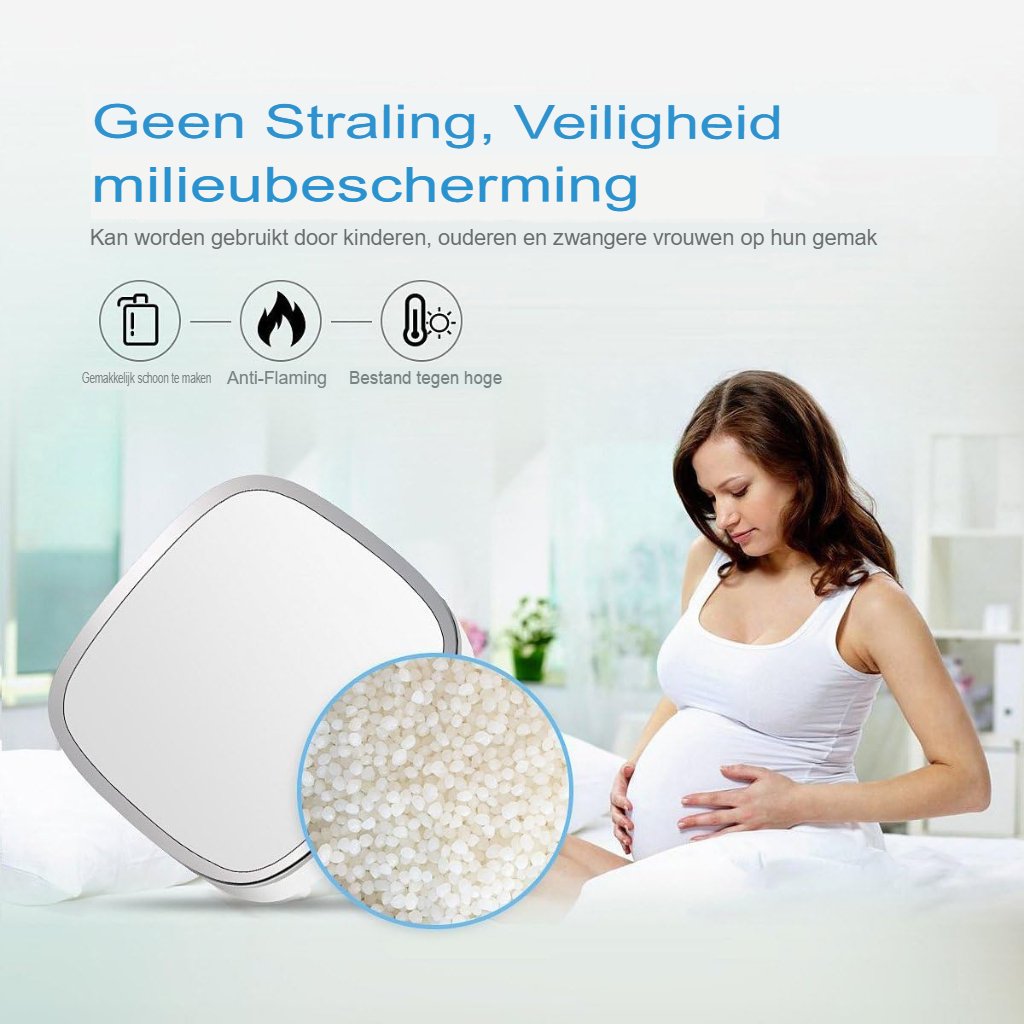 Draadloze deurbel met LED-indicator en 2 ontvangers