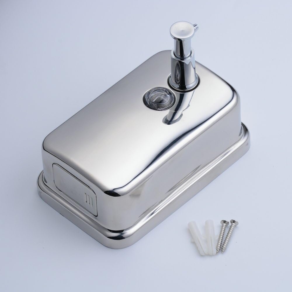 Transformeer jouw badkamer of keuken met onze Roestvrijstalen Zeepdispenser voor Wandmontage, een perfecte combinatie van stijl en functionaliteit. Het hoogglans gepolijste ontwerp voegt een vleugje elegantie toe aan elke ruimte, terwijl de handige wandmontage een opgeruimde omgeving bevordert. Ervaar het gemak van deze duurzame zeepdispenser en geniet van een hygiënische en georganiseerde leefruimte. Voordelen: Eenvoudige wandmontage voor ruimtebesparing. Roestvrijstalen constructie voor langdurige duurzaamheid. Geschikt voor diverse vloeibare zepen voor veelzijdig gebruik. Gemakkelijk bij te vullen voor continue beschikbaarheid. Modern design voegt stijl toe aan je interieur. Eenvoudige Wandmontage Dankzij het eenvoudige wandmontagesysteem is deze zeepdispenser snel en gemakkelijk te installeren. Hierdoor bespaar je niet alleen ruimte op je aanrecht of in de douche, maar creëer je ook een opgeruimde en georganiseerde omgeving. Roestvrijstalen Constructie De dispenser is vervaardigd uit hoogwaardig roestvrij staal, waardoor duurzaamheid en langdurig gebruik gegarandeerd zijn. Het roestvrije materiaal behoudt zijn glans en voorkomt corrosie, waardoor het perfect is voor dagelijks gebruik. Geschikt voor Diverse Vloeibare Zepen Met zijn universele ontwerp is deze zeepdispenser geschikt voor verschillende soorten vloeibare zepen. Hierdoor heb je de vrijheid om je favoriete zeep te gebruiken, en ben je niet gebonden aan specifieke merken. Gemakkelijk Bij te Vullen Het bijvullen van de zeepdispenser is een moeiteloos proces. Verwijder eenvoudig de bovenkant, vul de dispenser bij met je favoriete vloeibare zeep en je bent klaar voor langdurig gebruik zonder onderbrekingen. Modern Design Het moderne en strakke ontwerp van de zeepdispenser voegt een eigentijdse uitstraling toe aan je badkamer of keuken. Het is niet alleen functioneel maar ook een stijlvolle toevoeging aan je interieur. Verpakkingsinhoud: Roestvrijstalen Zeepdispenser Montagemateriaal Gebruikershandleiding Productspecificaties: Materiaal: Roestvrij staal Kleur: Zilver Afmetingen: ‎10.5 x 11 x 18 cm Inhoud: 800ml Installatie: Wandmontage Navulbaar: Ja Bestel nu deze Roestvrijstalen Zeepdispenser voor Wandmontage en creëer een schone en georganiseerde ruimte met een vleugje stijl. Voeg dit handige accessoire toe aan je interieur en ervaar het verschil