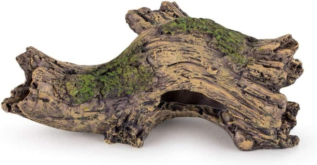 Kunstmatig driftwood aquarium decoratie met realistisch ontwerp en natuurlijke schuilplaats voor vissen en huisdieren