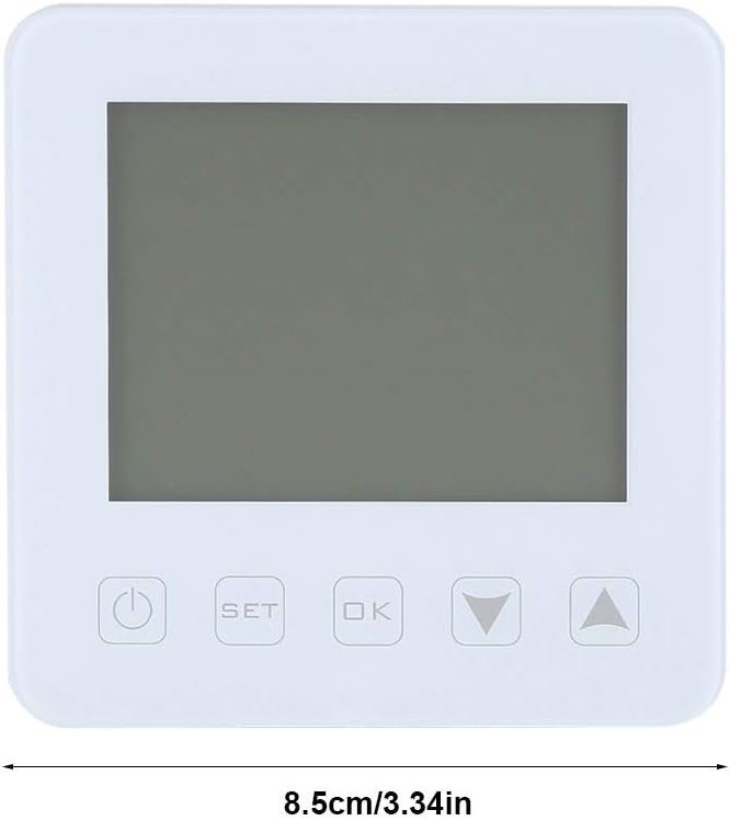 Programmeerbare thermostaat voor elektrische verwarming en kamertemperatuurregeling