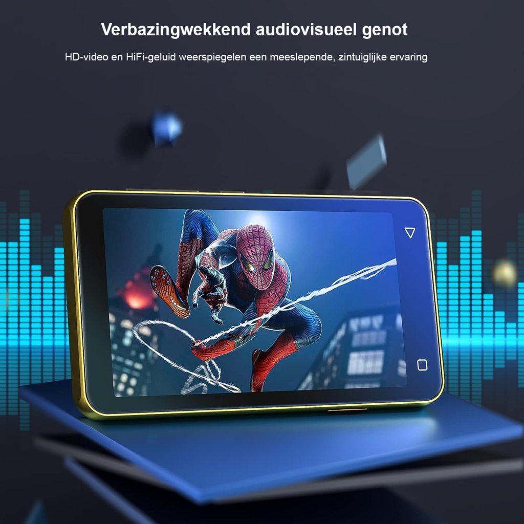 Bluetooth streaming radio met Spotify, touchscreen, FM-radio, USB en AUX voor thuisgebruik