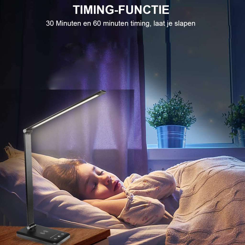 Dimbare draadloze monitorlamp 10W LED met USB-aansluiting voor kantoor en thuis