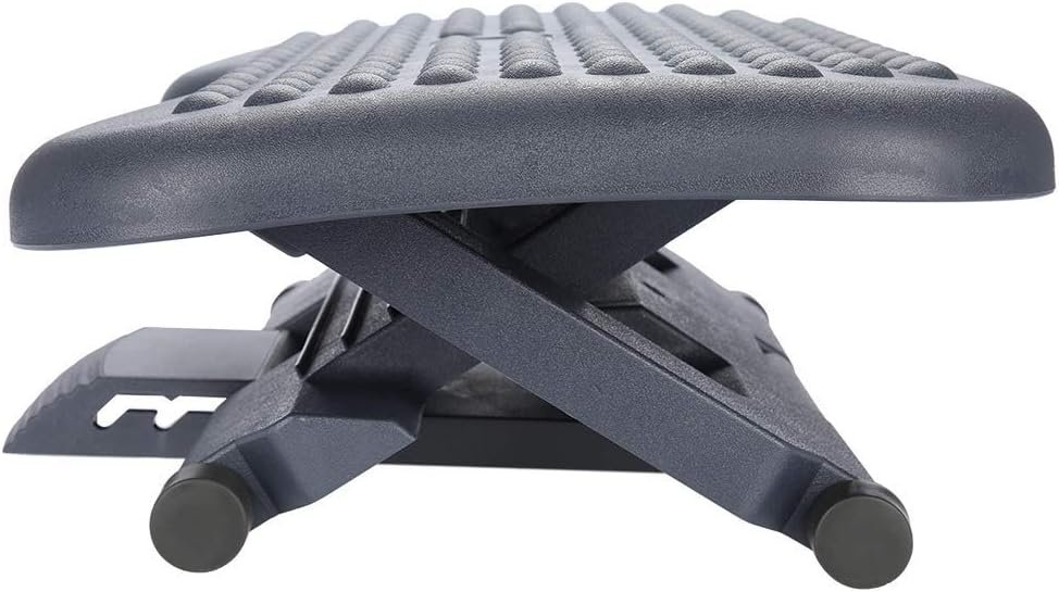 Verstelbare ergonomische voetensteun voor bureau met massagefunctie