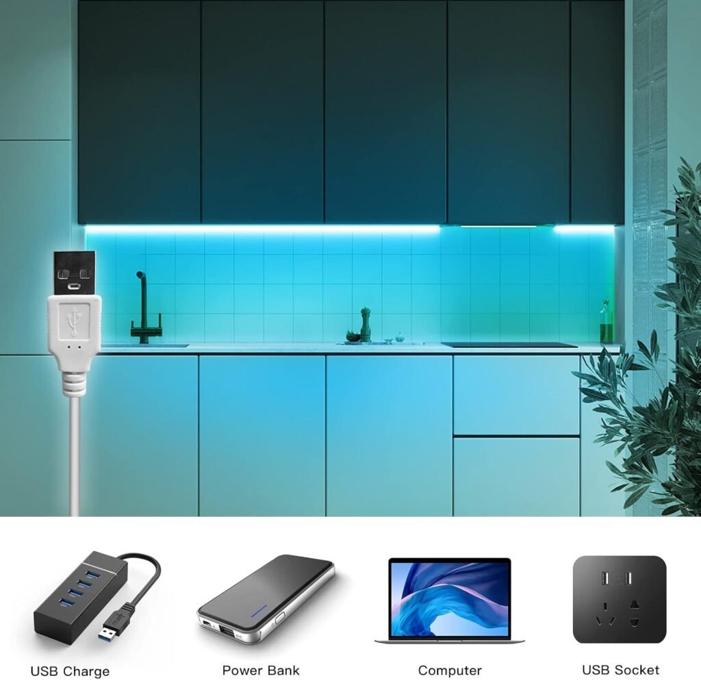 TV-achtergrondverlichting warm witte COB LED-strip voor interieurdecoratie
