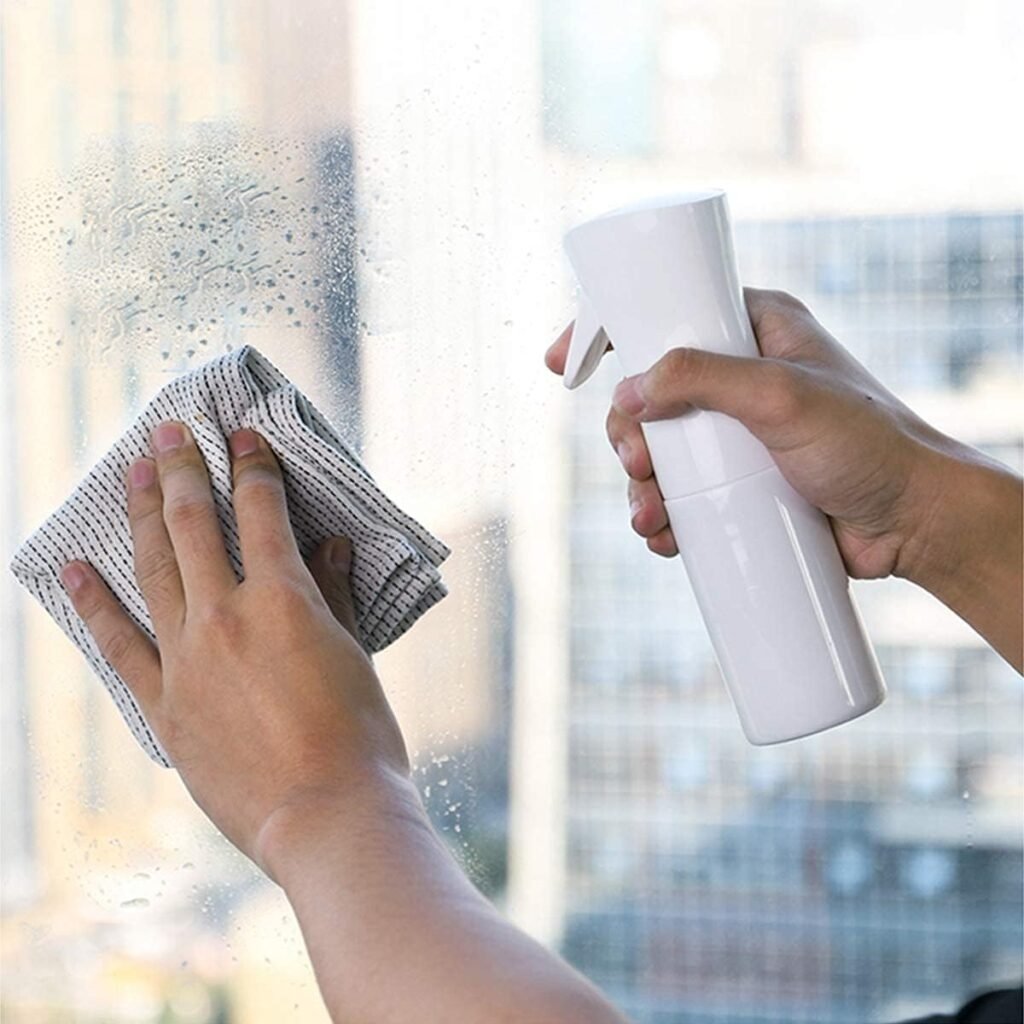 Transparante 200 ml nevelspuitfles voor haar- en huidverzorging