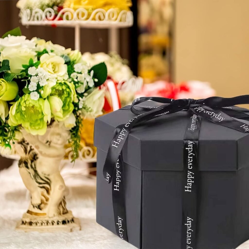 Gepersonaliseerde cadeaudoos voor verjaardag en vriendschap, persoonlijke cadeauverpakking