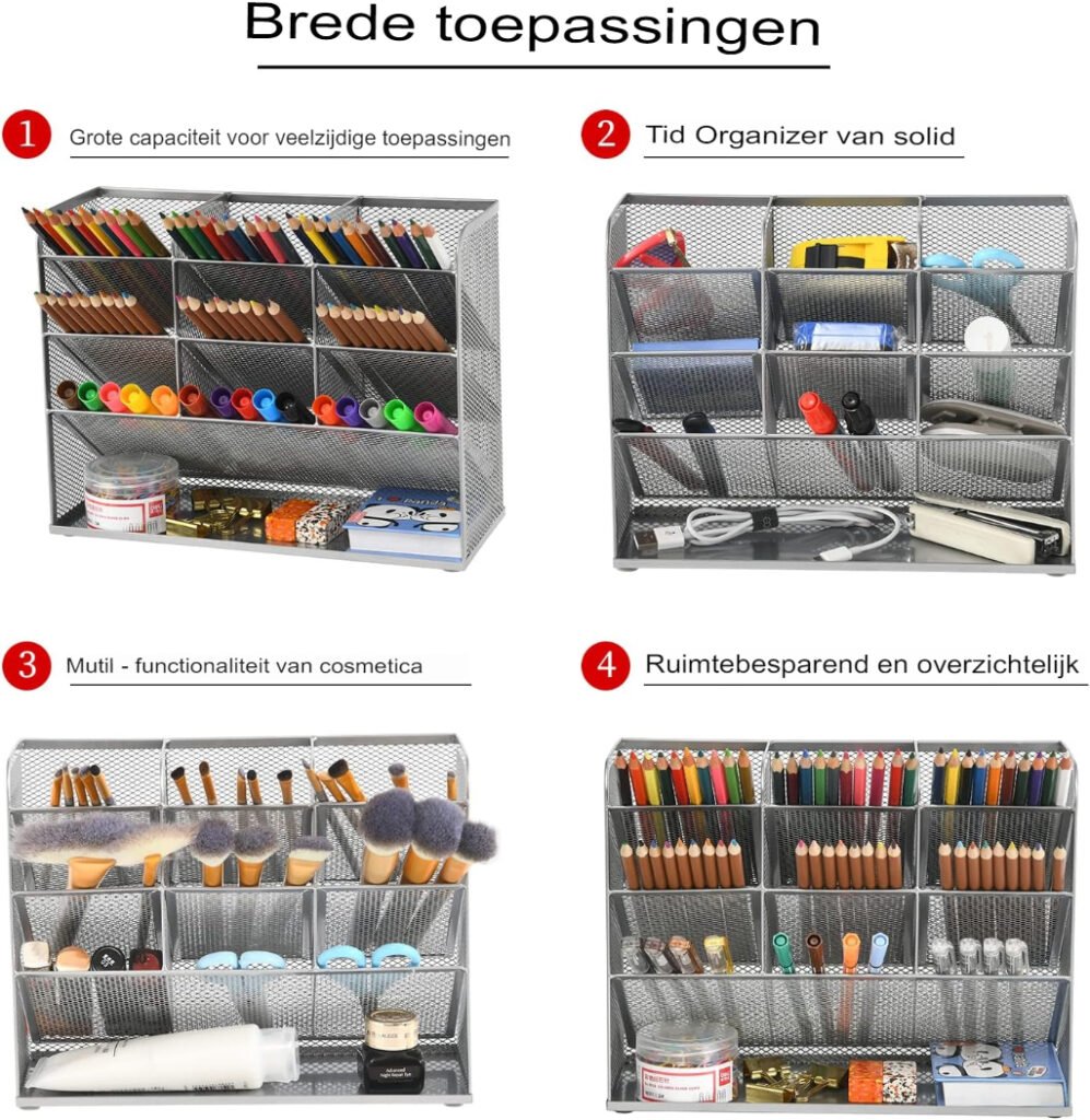 Pennenhouder bureau organizer voor pennen en potloden