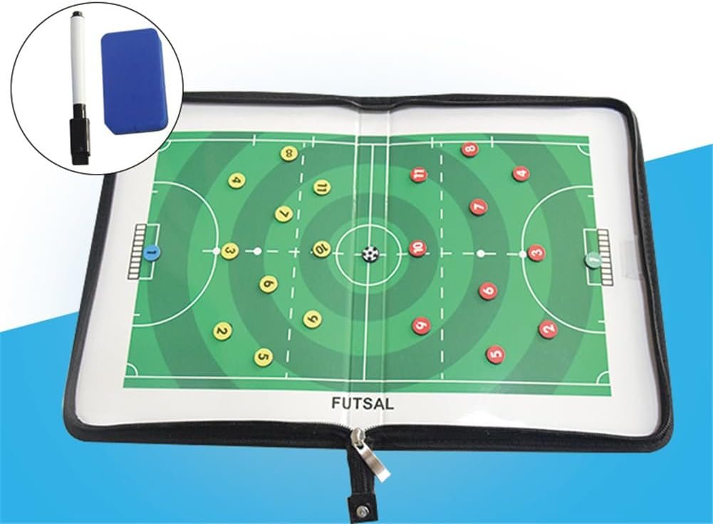 Magnetisch tactiekbord voetbal 42 x 28 cm voor coaching en training