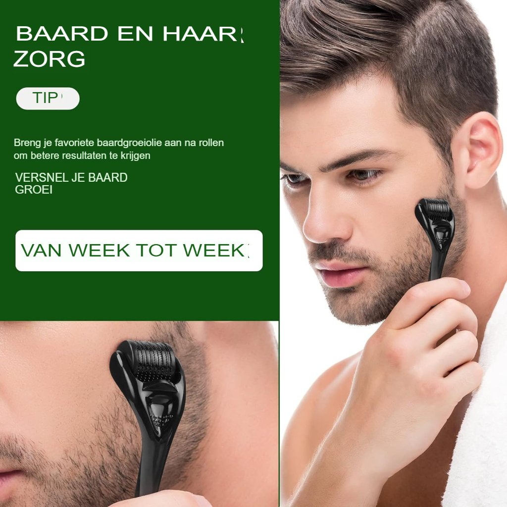 Micronaaldroller 0,25 mm met 540 naalden voor gezichtsverzorging en microneedling thuisgebruik