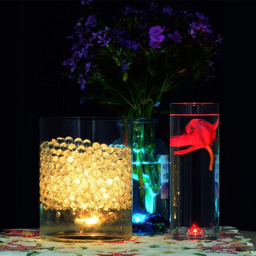 Waterdichte LED waxinelichtjes met pompoendesign, set van 10, warm wit licht, batterij-aangedreven