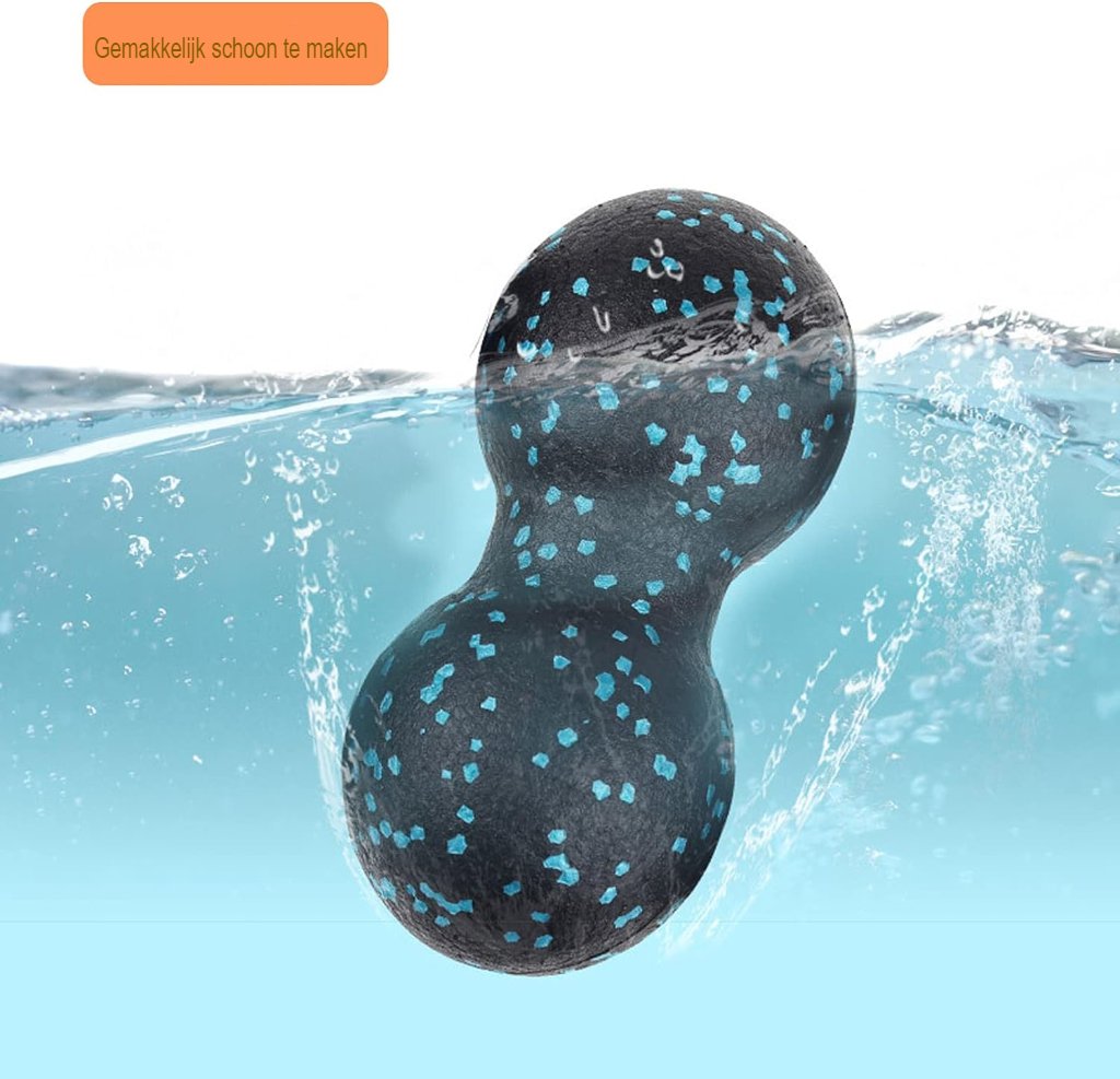 Diepe massage duo bal voor zelfmassage en fasciatraining