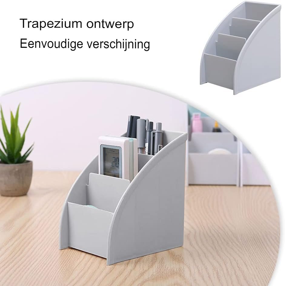 Afstandsbedieninghouder voor meerdere afstandsbedieningen op tafelblad