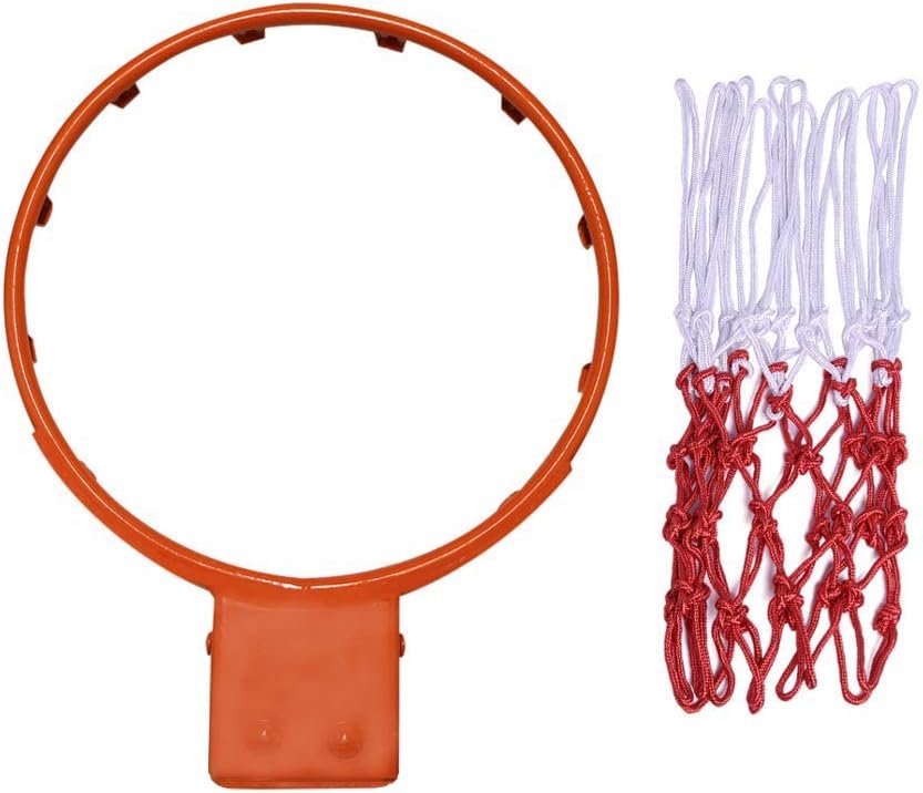 Basketbalring met verstelbare hoogte inclusief basketbal voor binnen en buiten