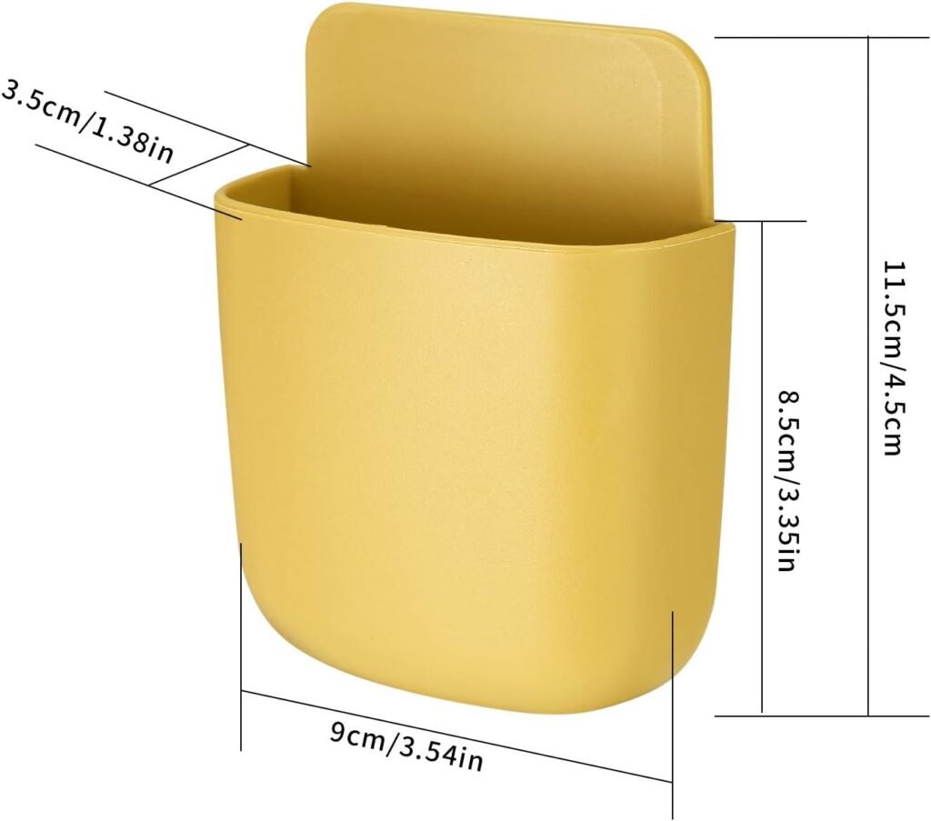Afstandsbedieningshouder voor wandmontage, ruimtebesparend kunststof design