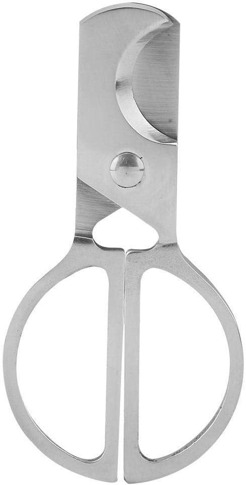 Zwarte RVS sigarenknipper met dubbele snede, compact formaat en beschermhoes voor alle sigaarmaten