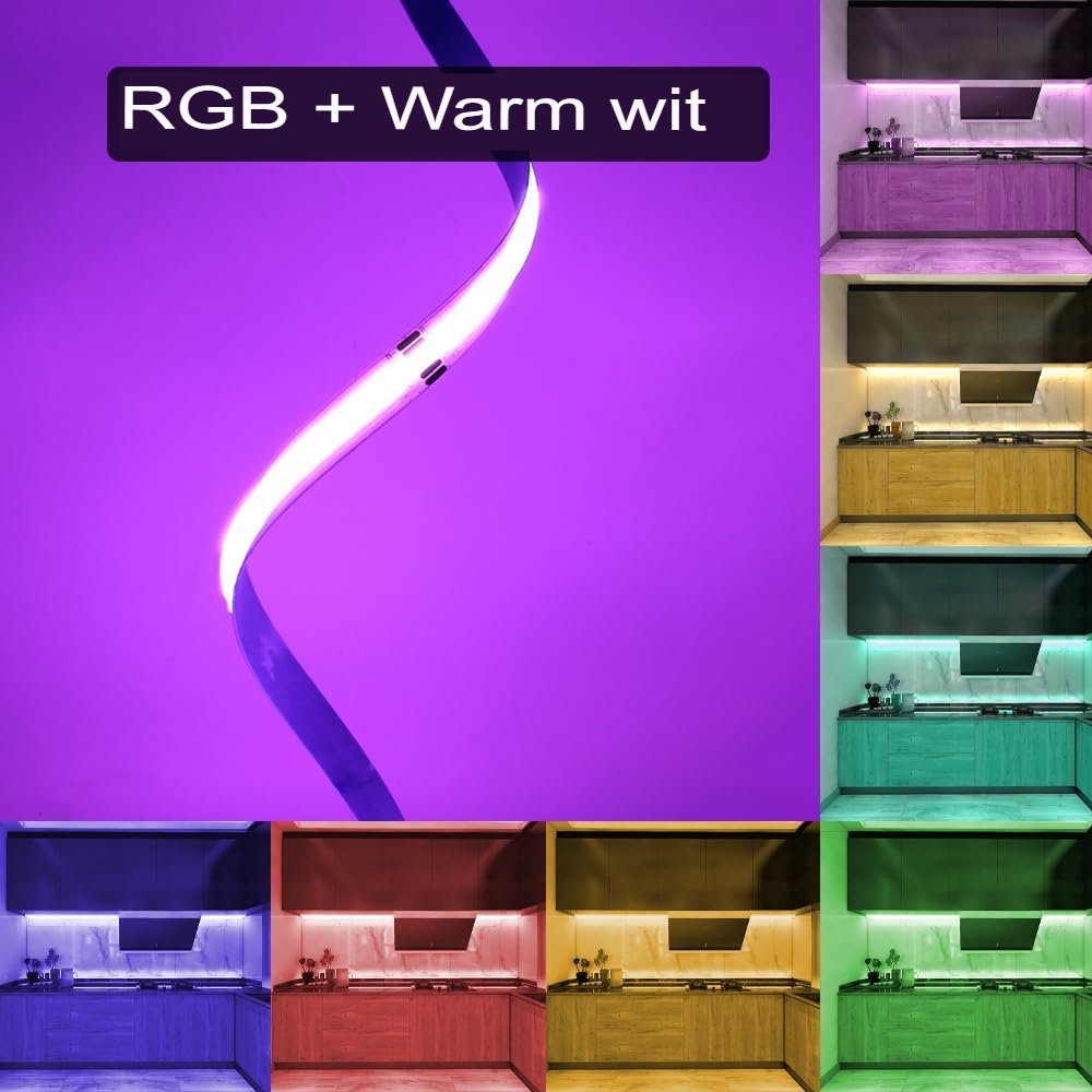 LED TV-achtergrondverlichting RGB LED-strip van 2 meter met afstandsbediening