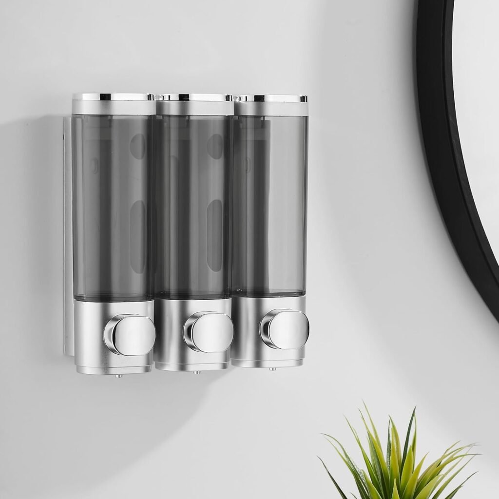 Wandgemonteerde handzeepdispenser met navulbaar reservoir
