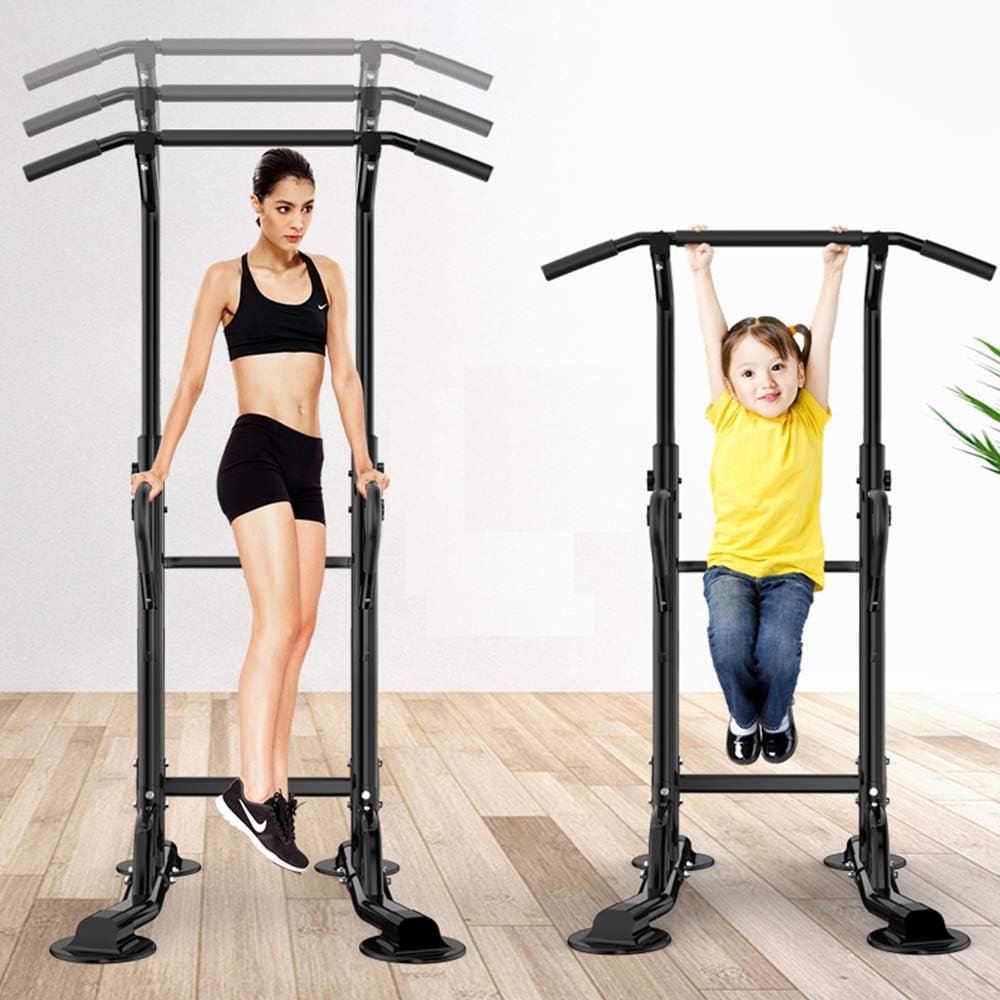 Multifunctioneel pull-up station voor thuis fitness en krachttraining