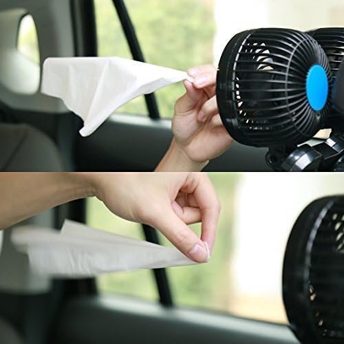 Elektrische autoventilator met verstelbare snelheden voor zomerkoeling