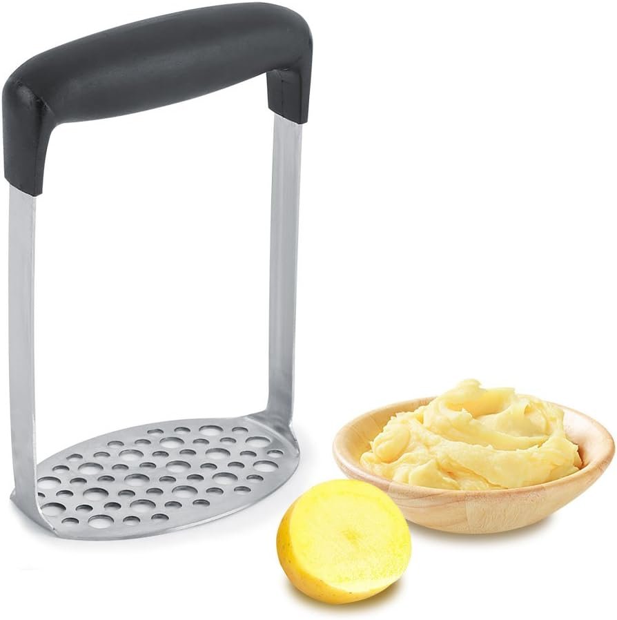RVS aardappelstamper voor aardappelpuree