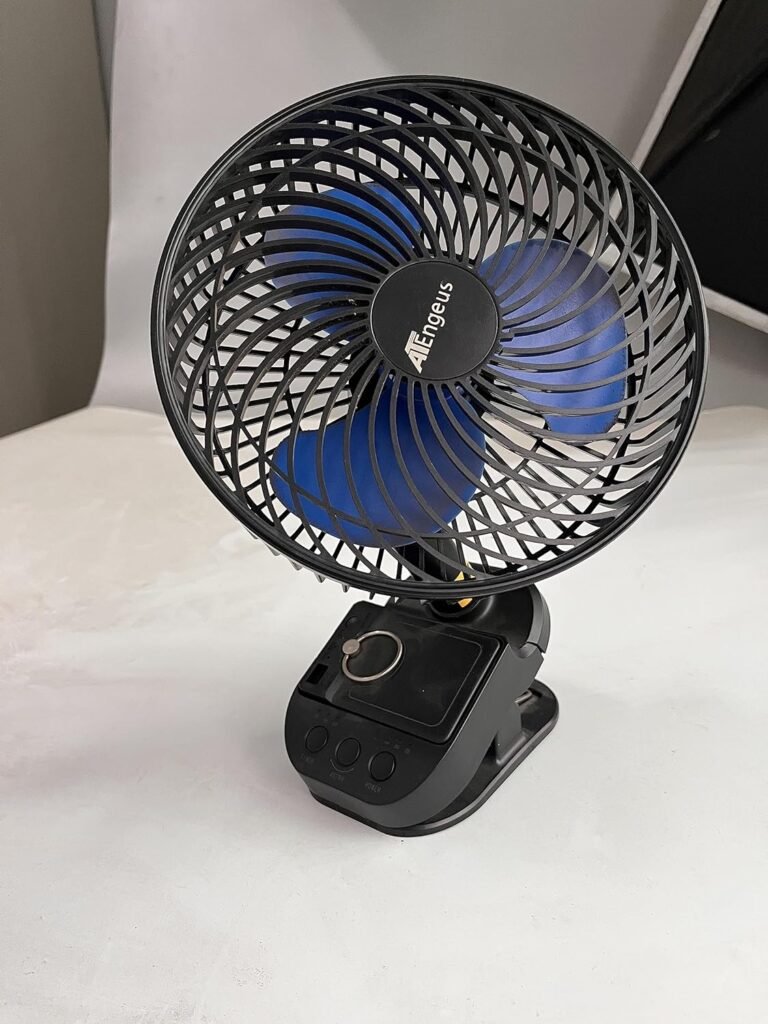 USB ventilator 8 inch tafelventilator met timer en stille ventilatie