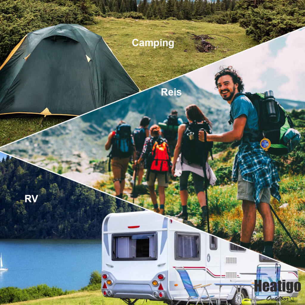 Uittrekbare draagbare waslijn 8 meter met clips voor reizen en camping