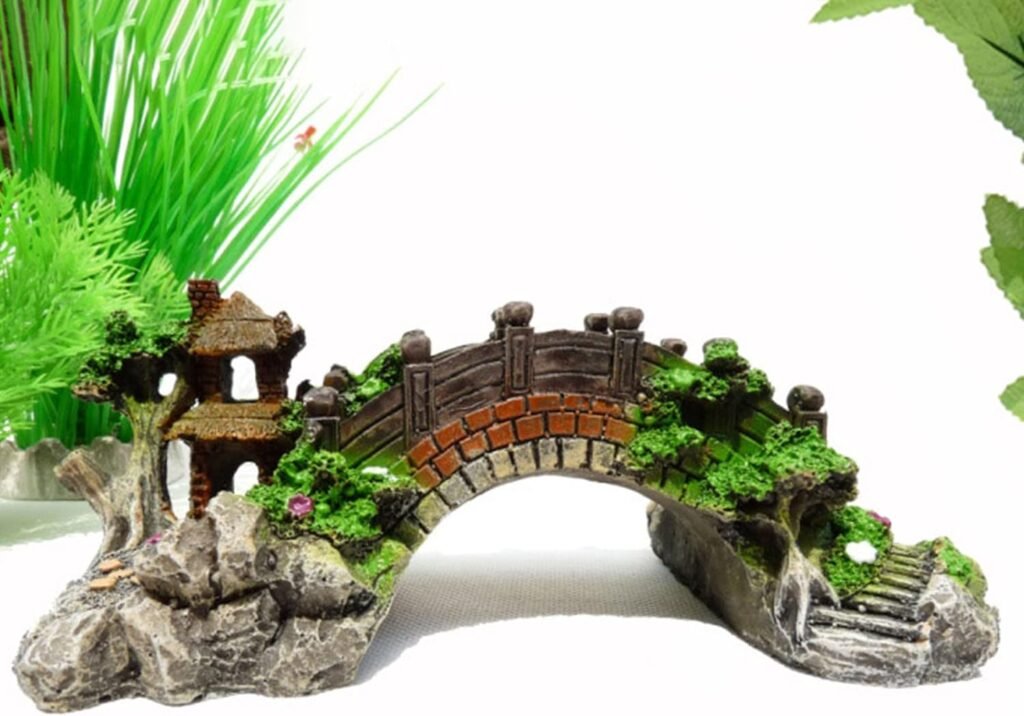 Kunstmatige waterplanten set voor aquariumdecoratie van kunststof in verschillende formaten en vormen