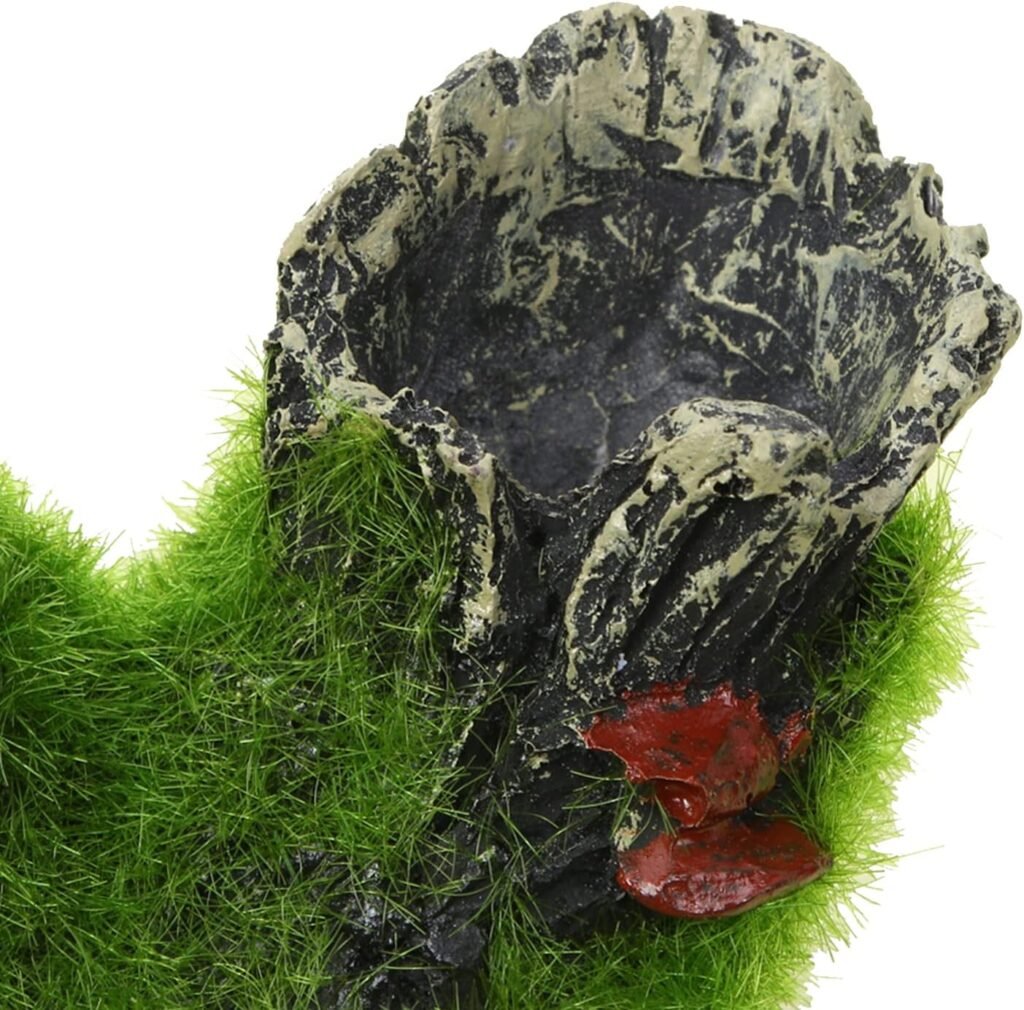 Aquariumdecoratie set met natuurlijke schuilplaatsen voor vissen en realistisch onderwaterlandschap