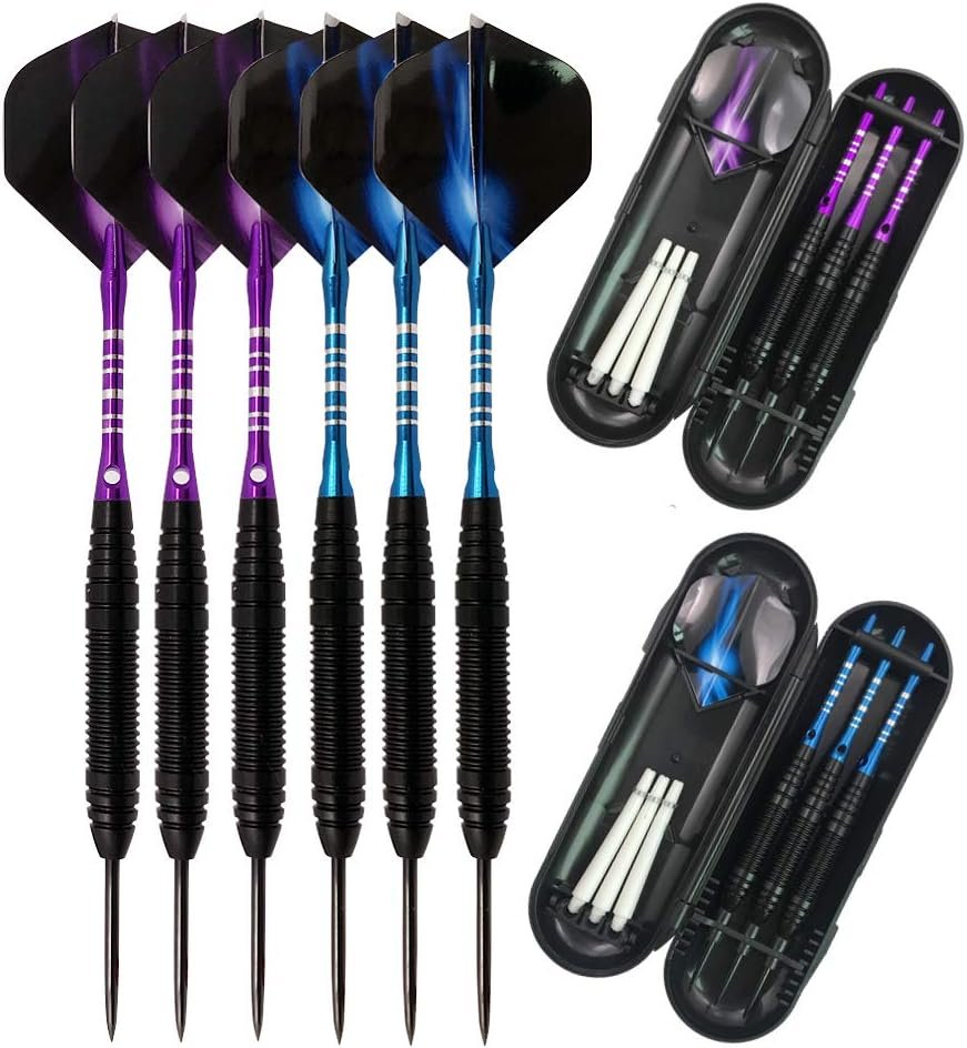 Tungsten dartpijlen set met aluminium shafts en flights voor darten