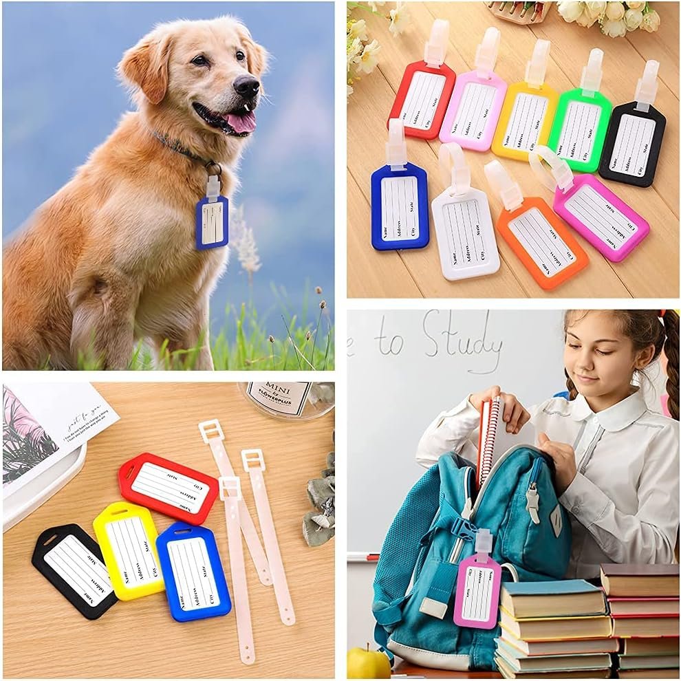 Sleutelbord met beschrijfbare en verwisselbare labels, kunststof set van 12 voor sleutelbeheer