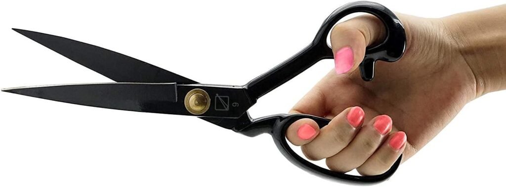 Naaischaar 24 cm van koolstofstaal voor het knippen van stoffen