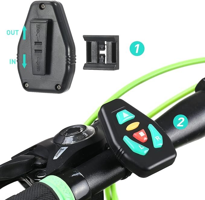 Reflecterend LED-veiligheidsvest voor hardlopen en fietsen met afstandsbediening
