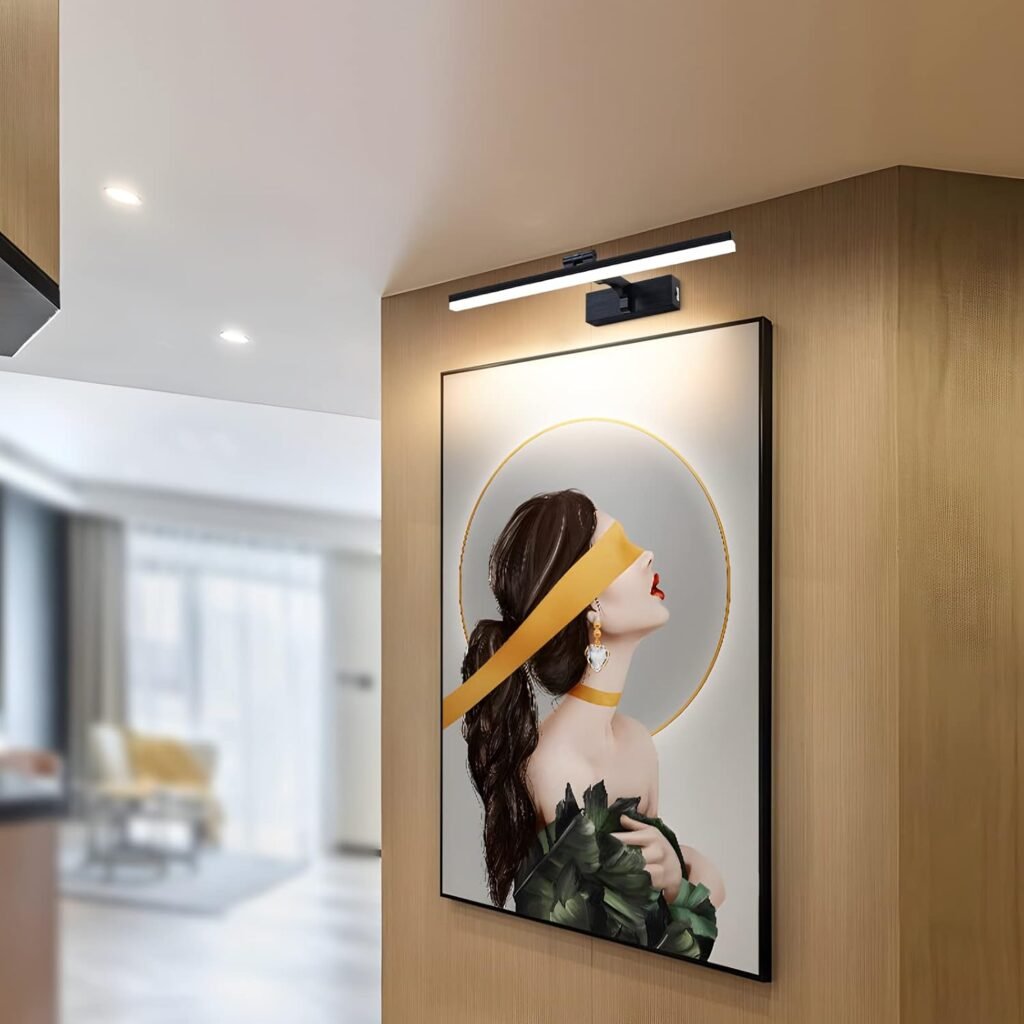 Spiegellamp met instelbare kleurtemperatuur en touch dimmer voor badkamer en nachtkastje