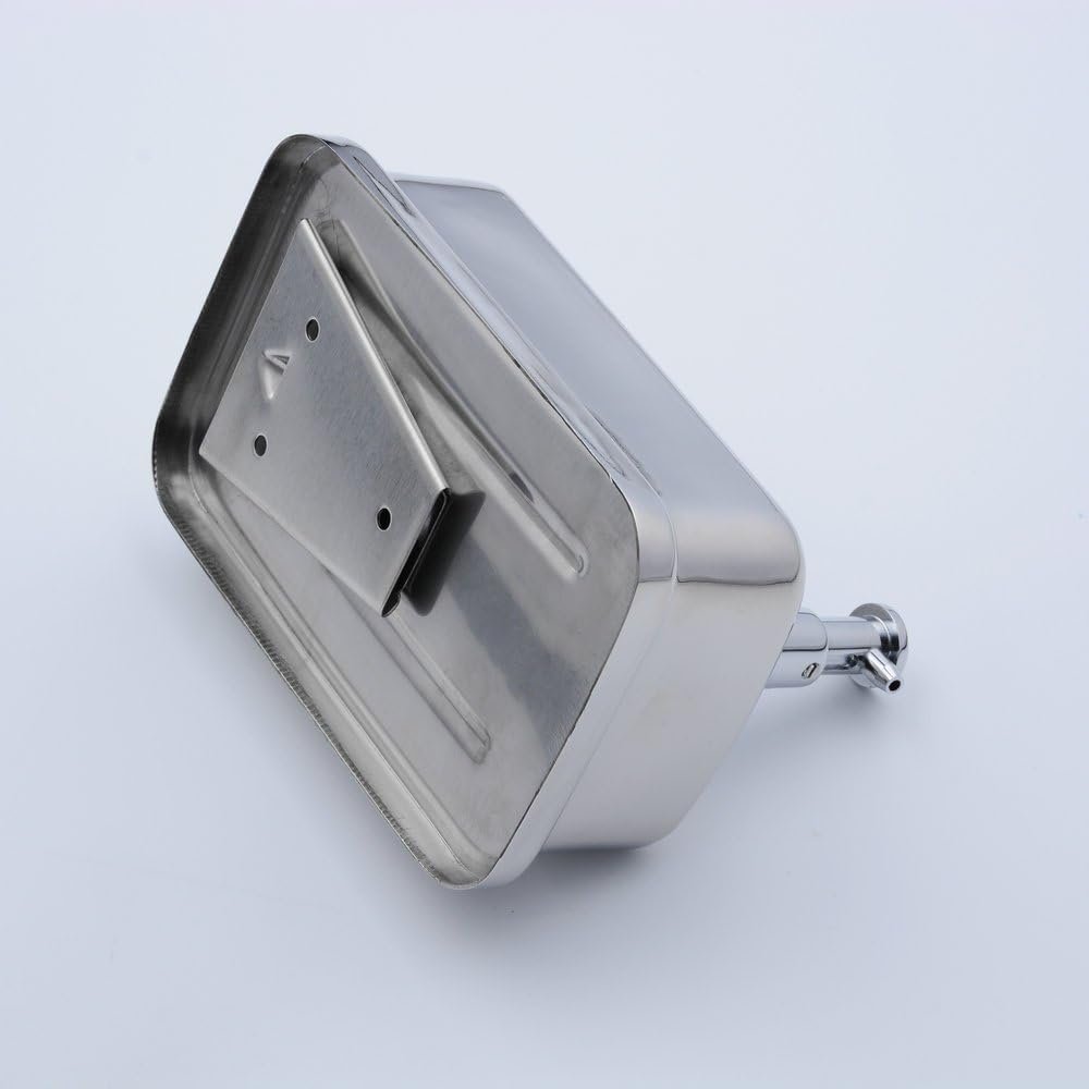 Transformeer jouw badkamer of keuken met onze Roestvrijstalen Zeepdispenser voor Wandmontage, een perfecte combinatie van stijl en functionaliteit. Het hoogglans gepolijste ontwerp voegt een vleugje elegantie toe aan elke ruimte, terwijl de handige wandmontage een opgeruimde omgeving bevordert. Ervaar het gemak van deze duurzame zeepdispenser en geniet van een hygiënische en georganiseerde leefruimte. Voordelen: Eenvoudige wandmontage voor ruimtebesparing. Roestvrijstalen constructie voor langdurige duurzaamheid. Geschikt voor diverse vloeibare zepen voor veelzijdig gebruik. Gemakkelijk bij te vullen voor continue beschikbaarheid. Modern design voegt stijl toe aan je interieur. Eenvoudige Wandmontage Dankzij het eenvoudige wandmontagesysteem is deze zeepdispenser snel en gemakkelijk te installeren. Hierdoor bespaar je niet alleen ruimte op je aanrecht of in de douche, maar creëer je ook een opgeruimde en georganiseerde omgeving. Roestvrijstalen Constructie De dispenser is vervaardigd uit hoogwaardig roestvrij staal, waardoor duurzaamheid en langdurig gebruik gegarandeerd zijn. Het roestvrije materiaal behoudt zijn glans en voorkomt corrosie, waardoor het perfect is voor dagelijks gebruik. Geschikt voor Diverse Vloeibare Zepen Met zijn universele ontwerp is deze zeepdispenser geschikt voor verschillende soorten vloeibare zepen. Hierdoor heb je de vrijheid om je favoriete zeep te gebruiken, en ben je niet gebonden aan specifieke merken. Gemakkelijk Bij te Vullen Het bijvullen van de zeepdispenser is een moeiteloos proces. Verwijder eenvoudig de bovenkant, vul de dispenser bij met je favoriete vloeibare zeep en je bent klaar voor langdurig gebruik zonder onderbrekingen. Modern Design Het moderne en strakke ontwerp van de zeepdispenser voegt een eigentijdse uitstraling toe aan je badkamer of keuken. Het is niet alleen functioneel maar ook een stijlvolle toevoeging aan je interieur. Verpakkingsinhoud: Roestvrijstalen Zeepdispenser Montagemateriaal Gebruikershandleiding Productspecificaties: Materiaal: Roestvrij staal Kleur: Zilver Afmetingen: ‎10.5 x 11 x 18 cm Inhoud: 800ml Installatie: Wandmontage Navulbaar: Ja Bestel nu deze Roestvrijstalen Zeepdispenser voor Wandmontage en creëer een schone en georganiseerde ruimte met een vleugje stijl. Voeg dit handige accessoire toe aan je interieur en ervaar het verschil