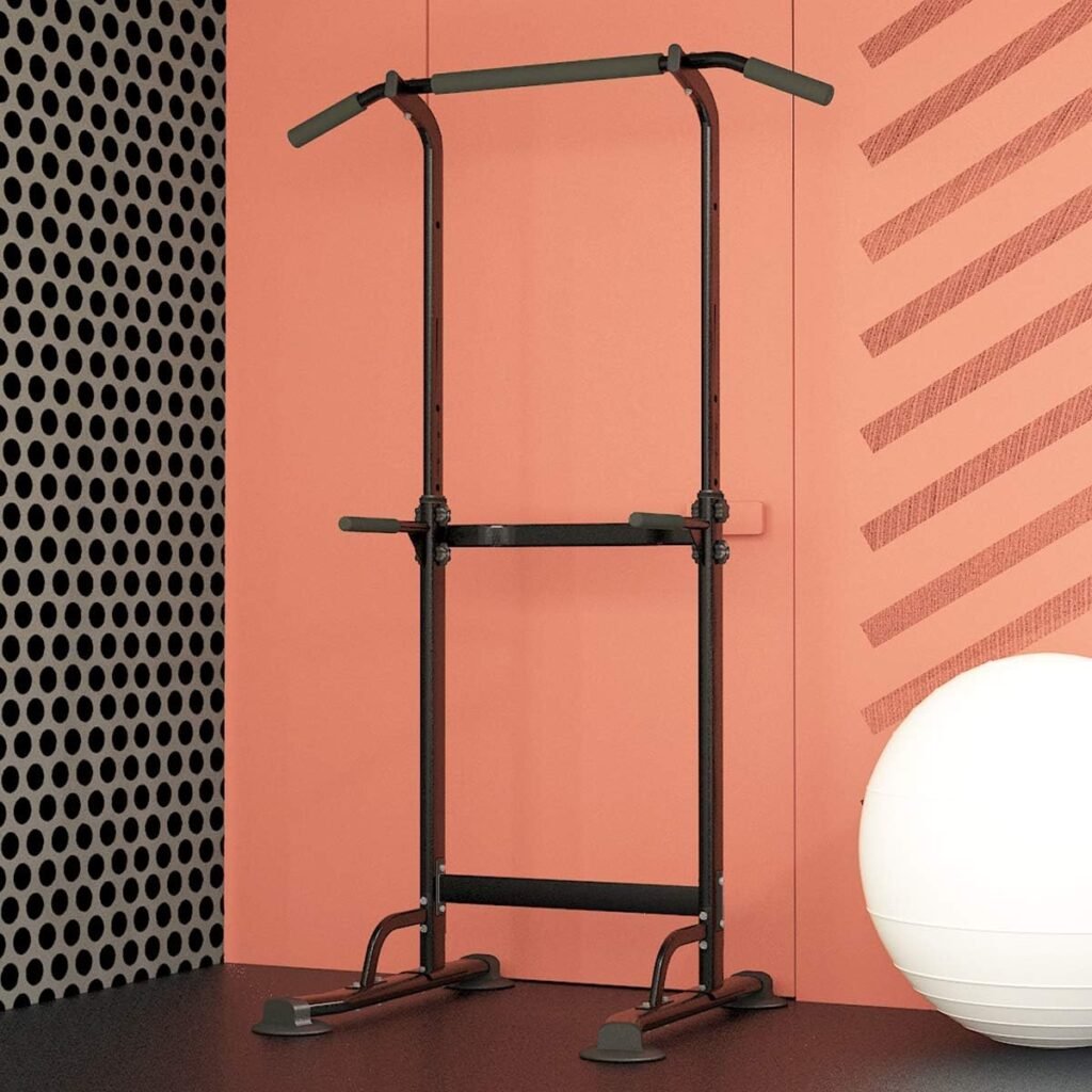 Multifunctioneel pull-up station voor thuis fitness en krachttraining