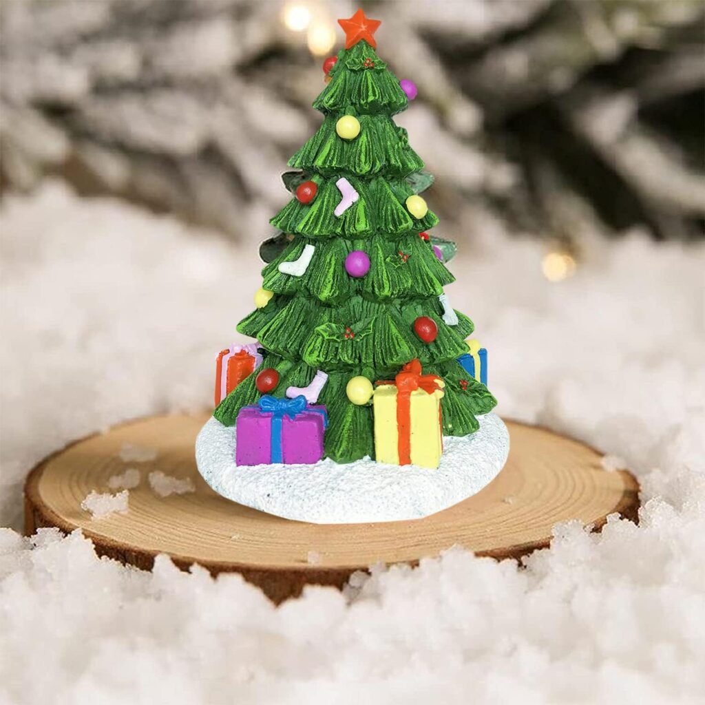Aquarium kerstboom decoratie - Kerstornamenten voor aquarium en visvijver - Feestelijke kunststof decoratie - Decoratieset
