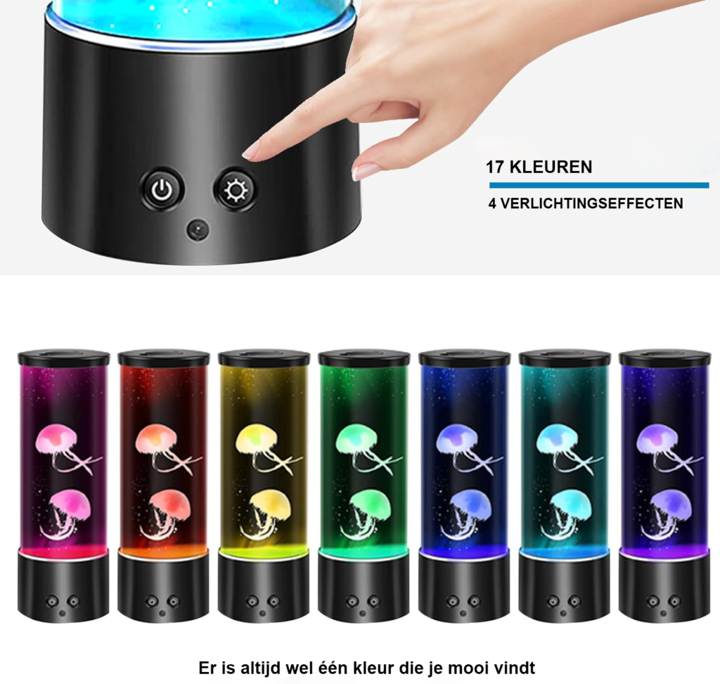 LED kwallen aquarium lamp met meerkleurige LED-verlichting en afstandsbediening