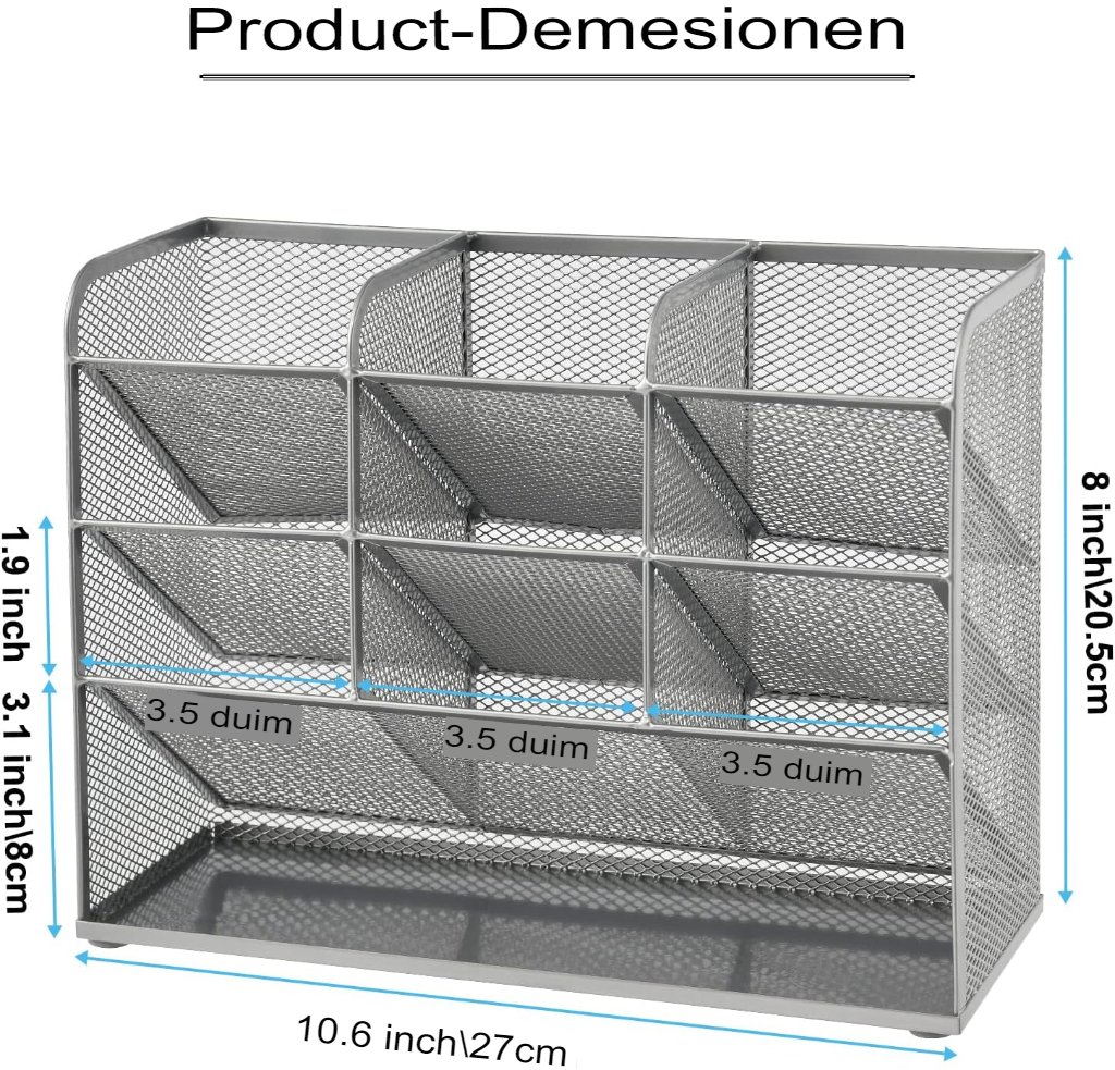 Pennenhouder bureau organizer voor pennen en potloden