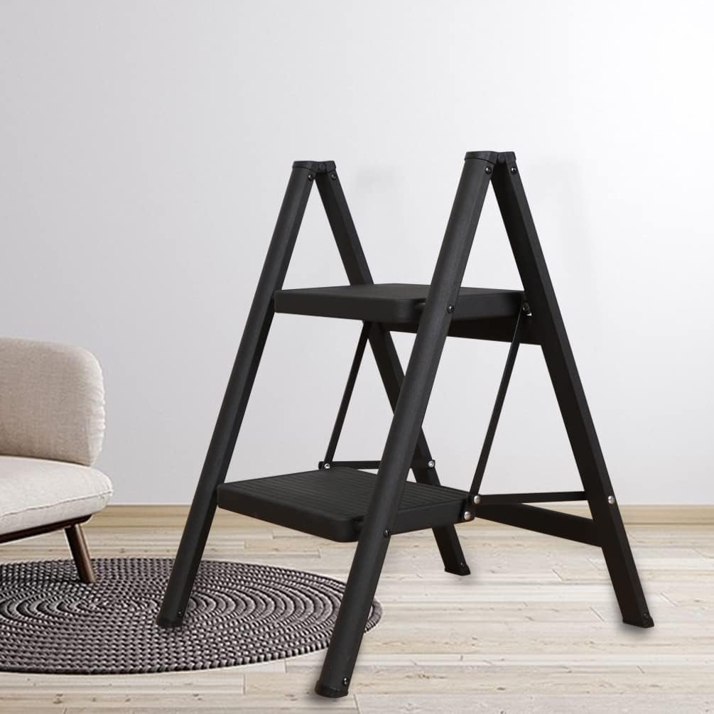 Inklapbare trapladder met antislip voor huishoudelijk gebruik