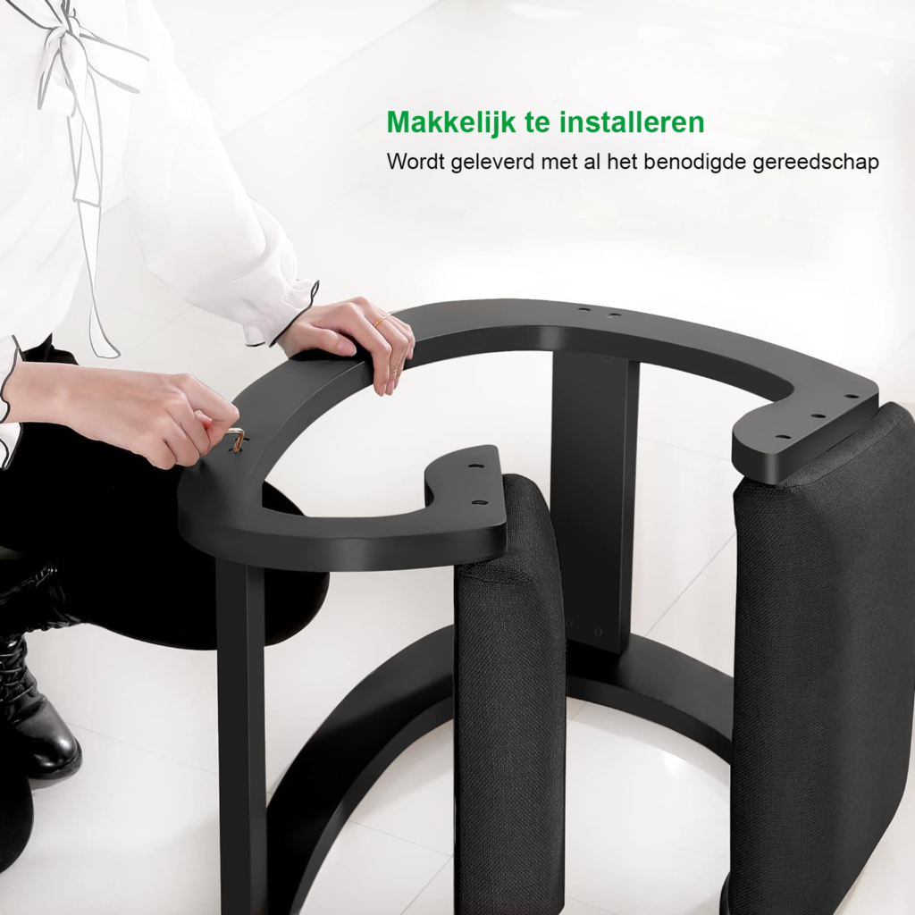 Ergonomische kniestoel voor thuis en kantoor – verstelbaar ontwerp met rugcorrectie en comfortabele zitting