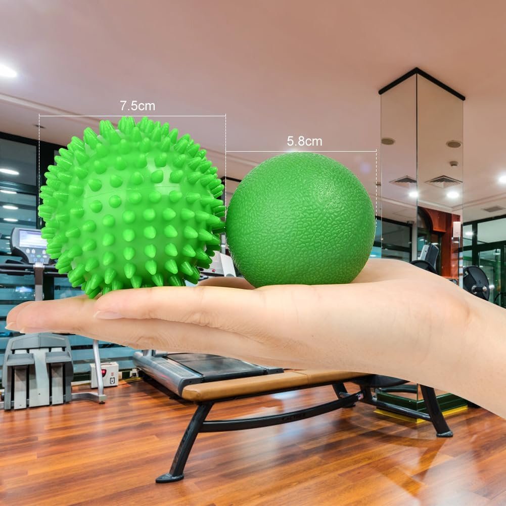 Diepweefselmassage set met triggerpoint massageballen voor fysiotherapie en weefselmassage