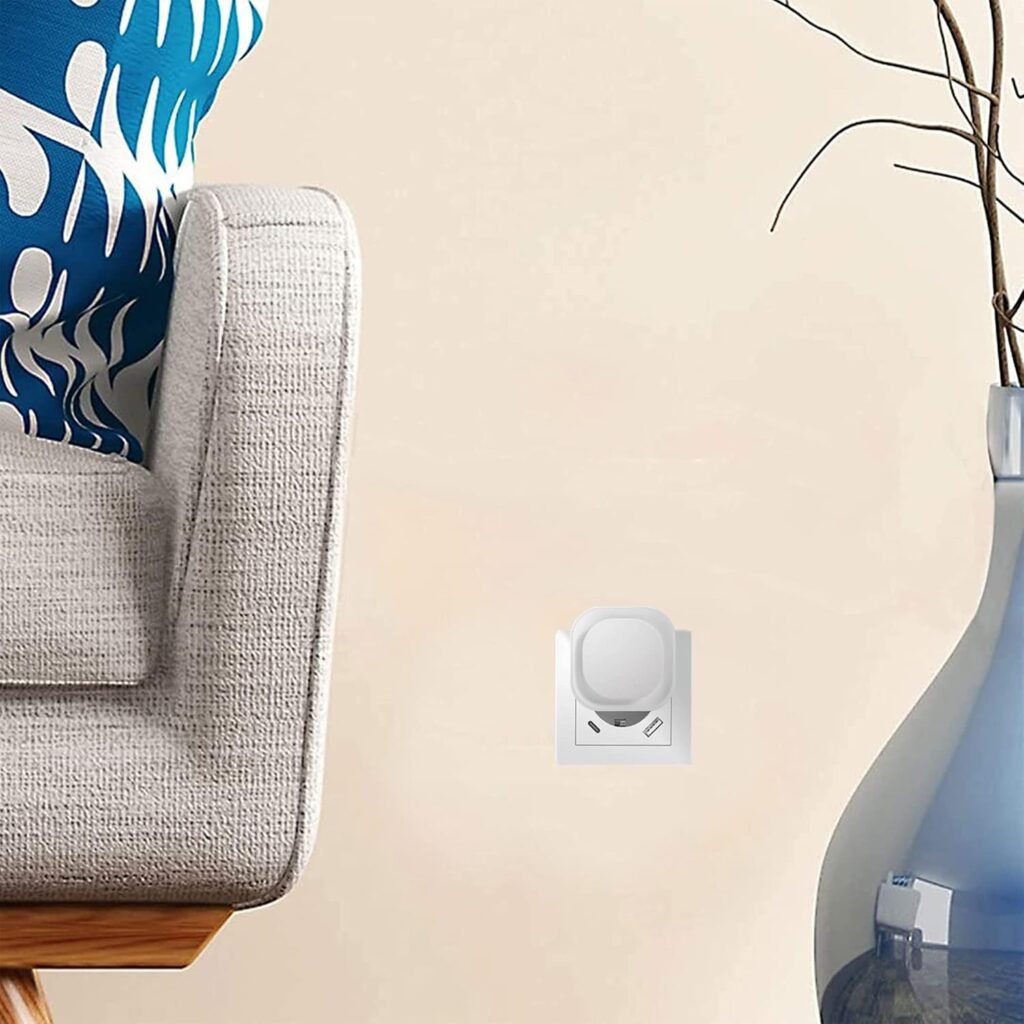Nachtlampje met Schemeringssensor - LED Nachtlampje voor Stopcontact - Automatische Verlichting - Energiebesparend en Veilig voor Kinderen