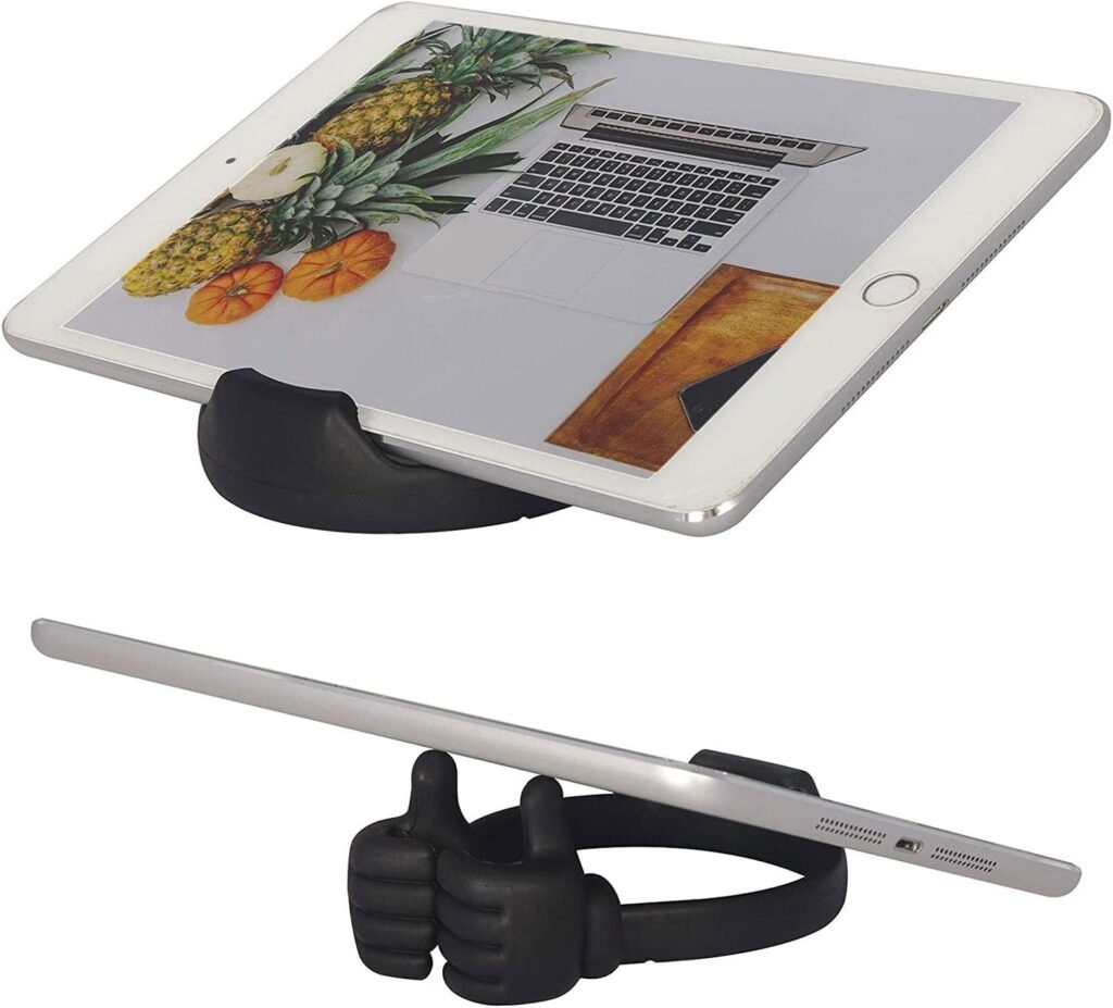 Multifunctionele telefoonhouder en standaard, verstelbaar voor smartphones en tablets