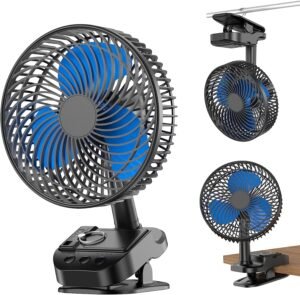 USB ventilator 8 inch tafelventilator met timer en stille ventilatie