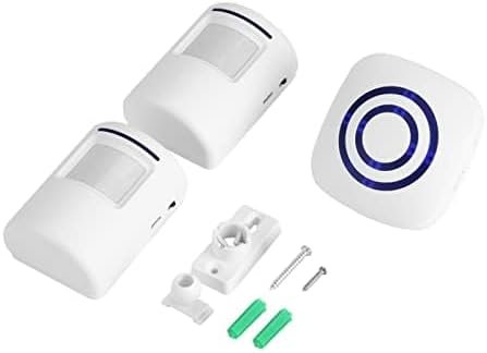 Draadloze infraroodsensor met bewegingsalarm, ontvanger en LED-lampjes